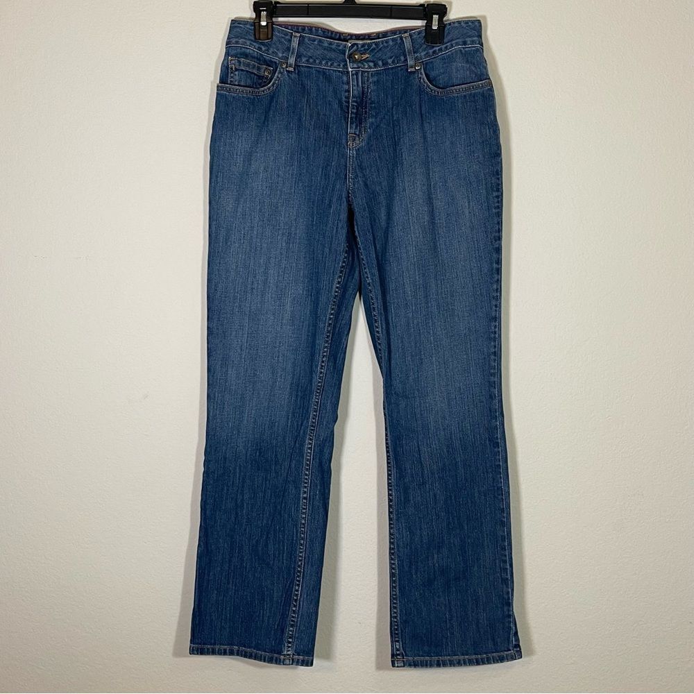 LL Bean Women’s Favorite Fit Jeans Size 10 Mid Rise w/ 29” Inseam Full Length